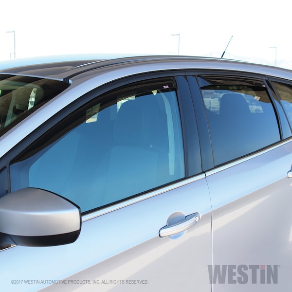 In Channel Wind Deflector 4pc